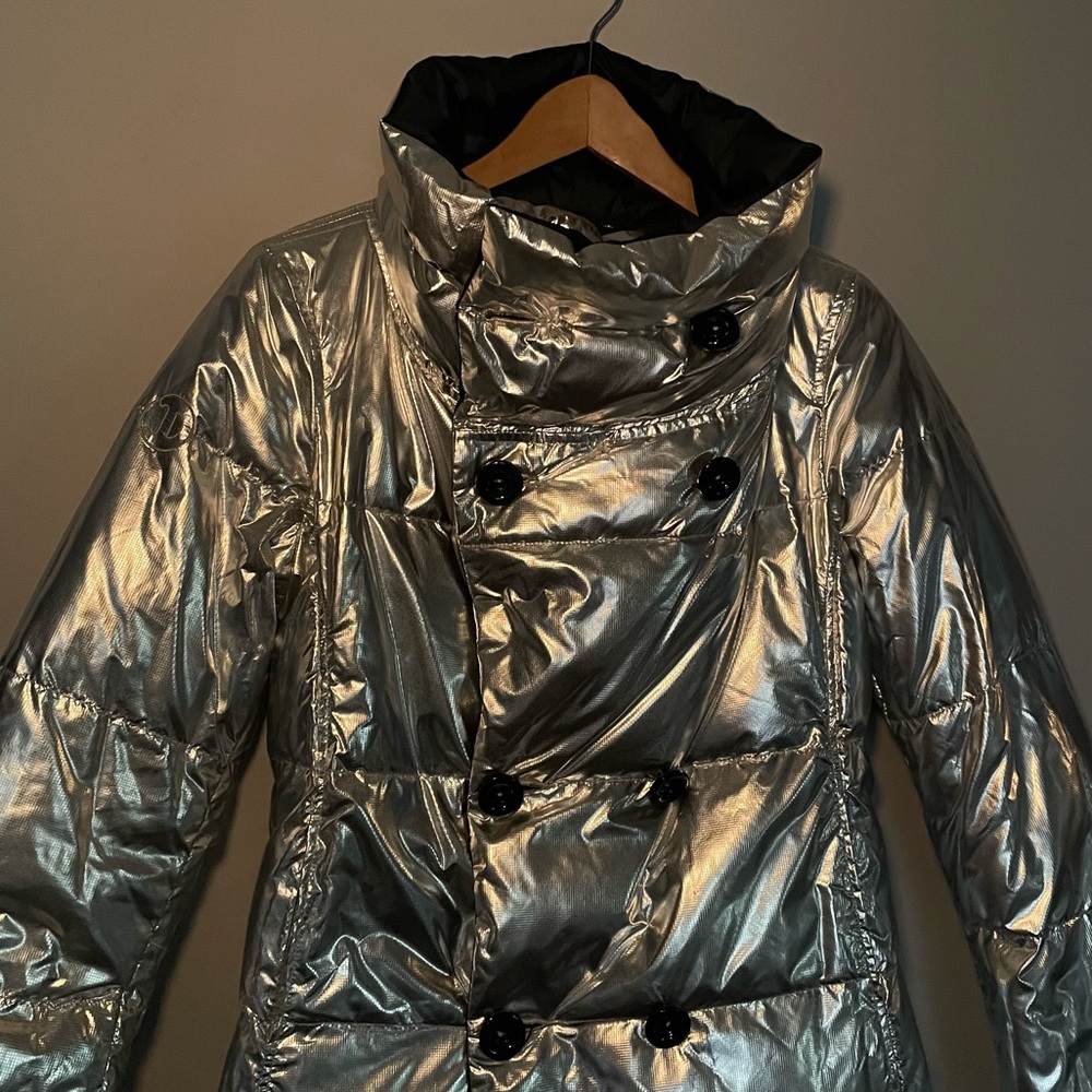 DIESEL REVERSIBLE DOWN JACKET BLACK/SILVER 🖤🤍🖤